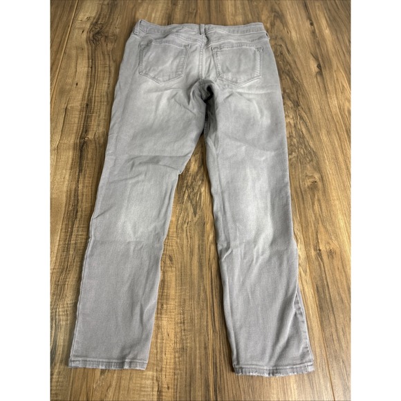 Old Navy Women's Jeans Size 10 Regular Rockstar Mid Rise Gray - Picture 9 of 11